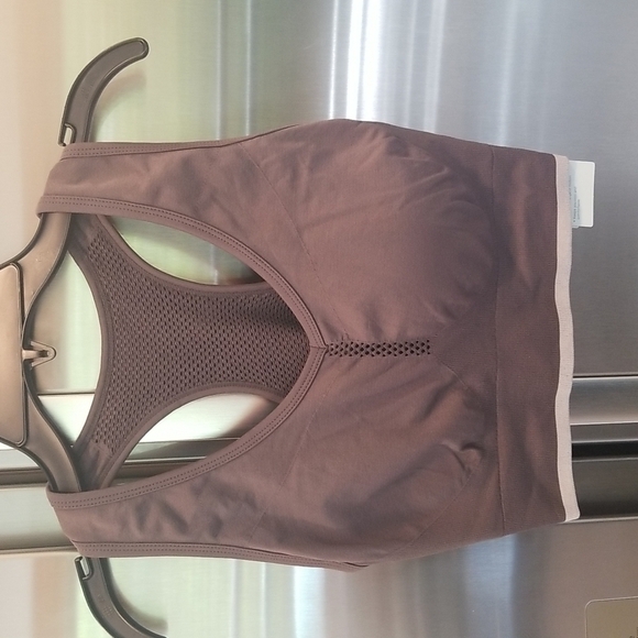 💕ZELLA💕 Pulse Seamless Sports Bra ~ Grey Forged Small S NWT - Picture 7 of 14